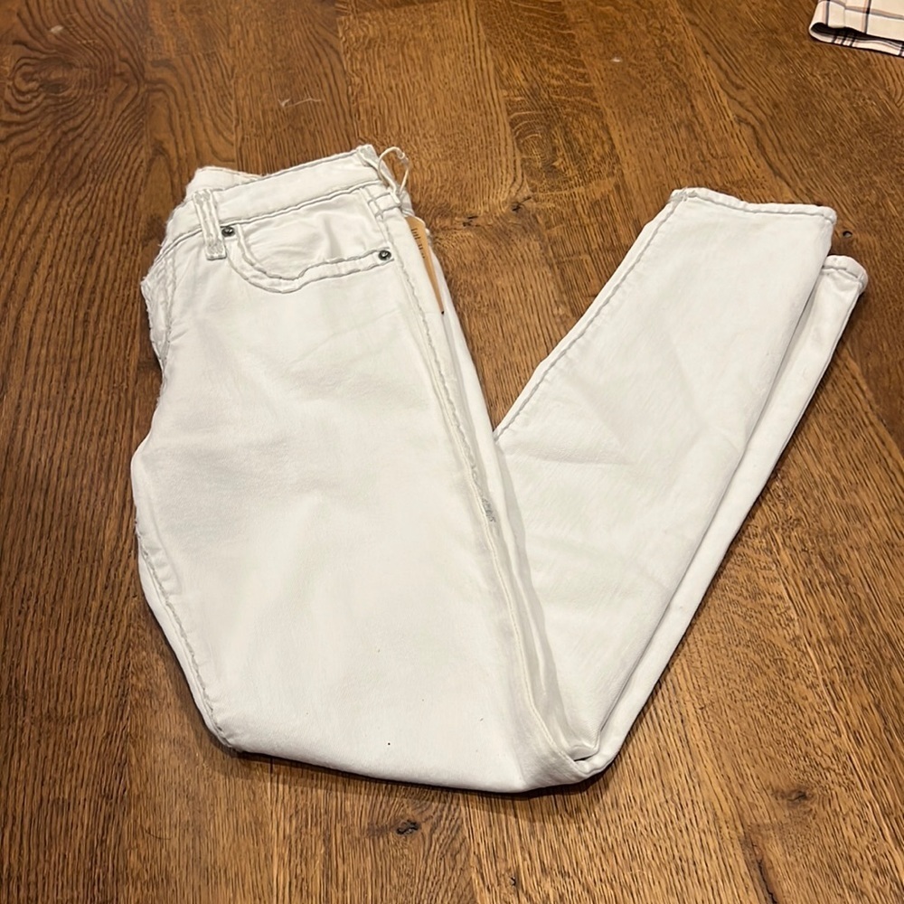 NWT True Religion Women’s High Rise Super Skinny Blue Jeans Size 27